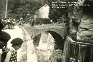 1953 excursion au bord de l'eau